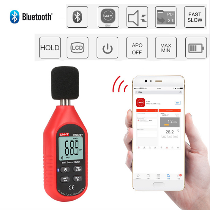 Uni-T UT353 Mini Bluetooth sound lever meter