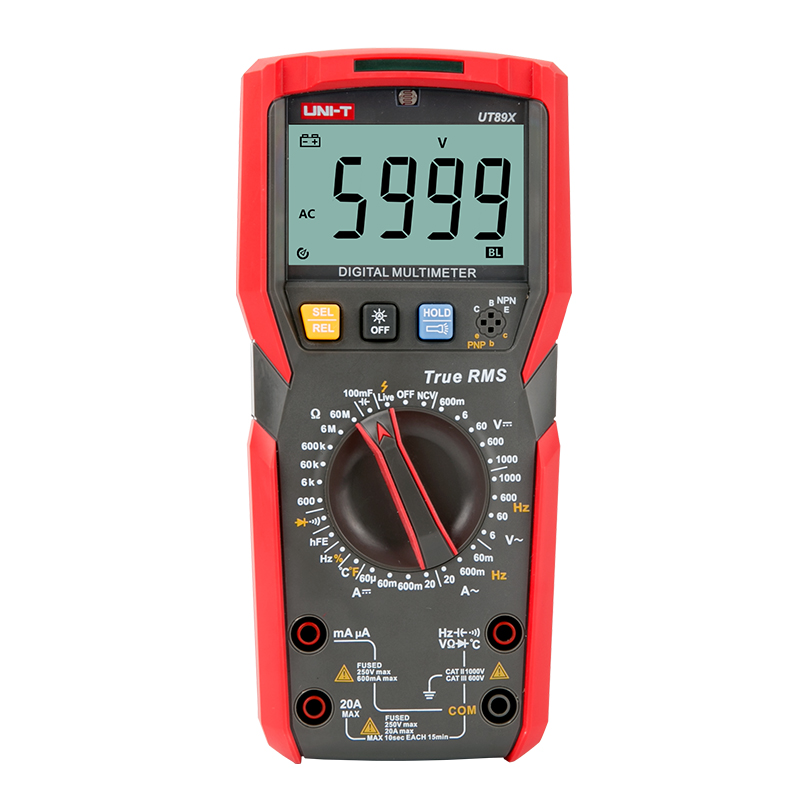  Uni-T UT89X /UT89XD professional NCV digital multimeters