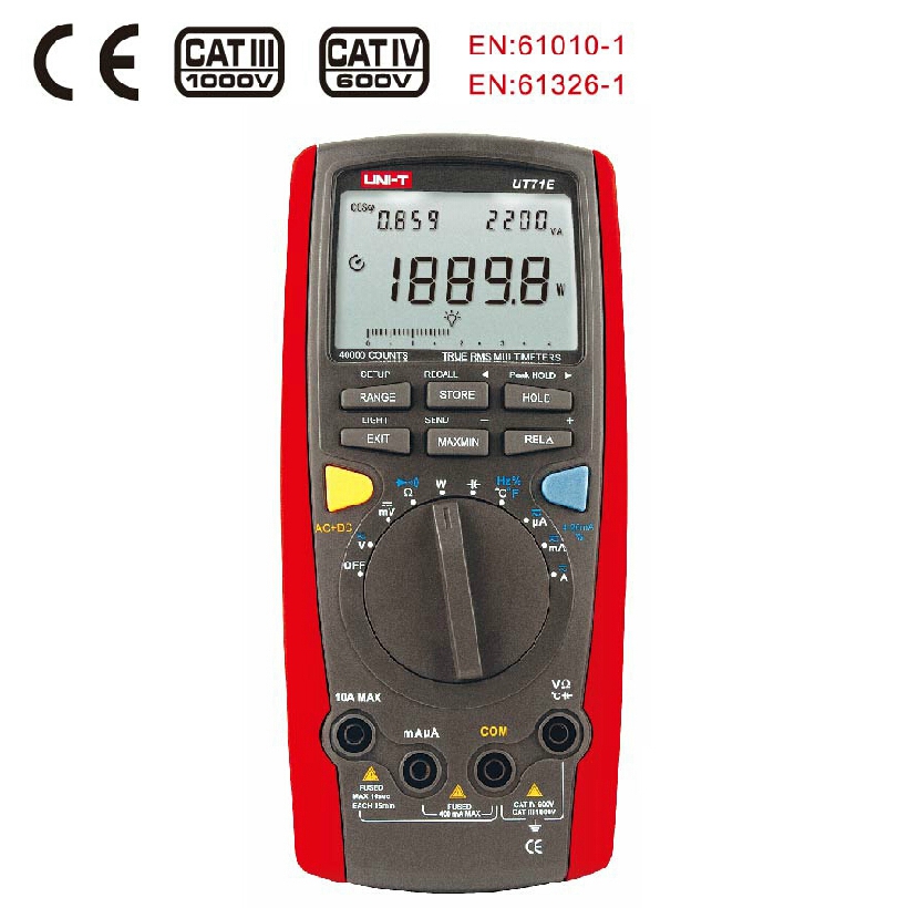 <b>UT71E Intelligent Digital Multimeters</b>