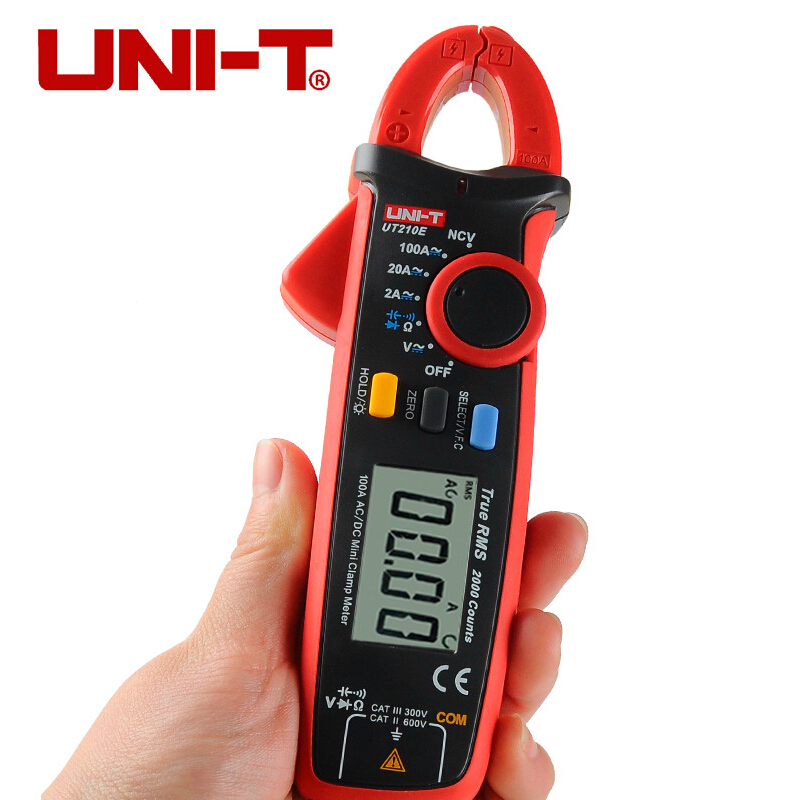 <b>UT210E Portable  Mini Clamp Meters</b>