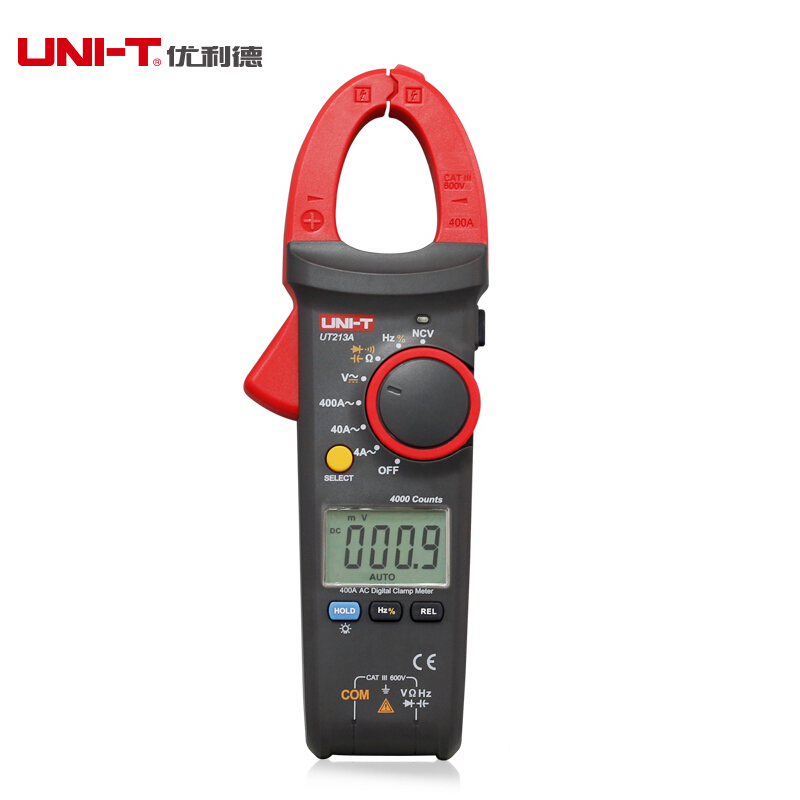 <b>UT213A  Digital Clamp Meters 400A</b>